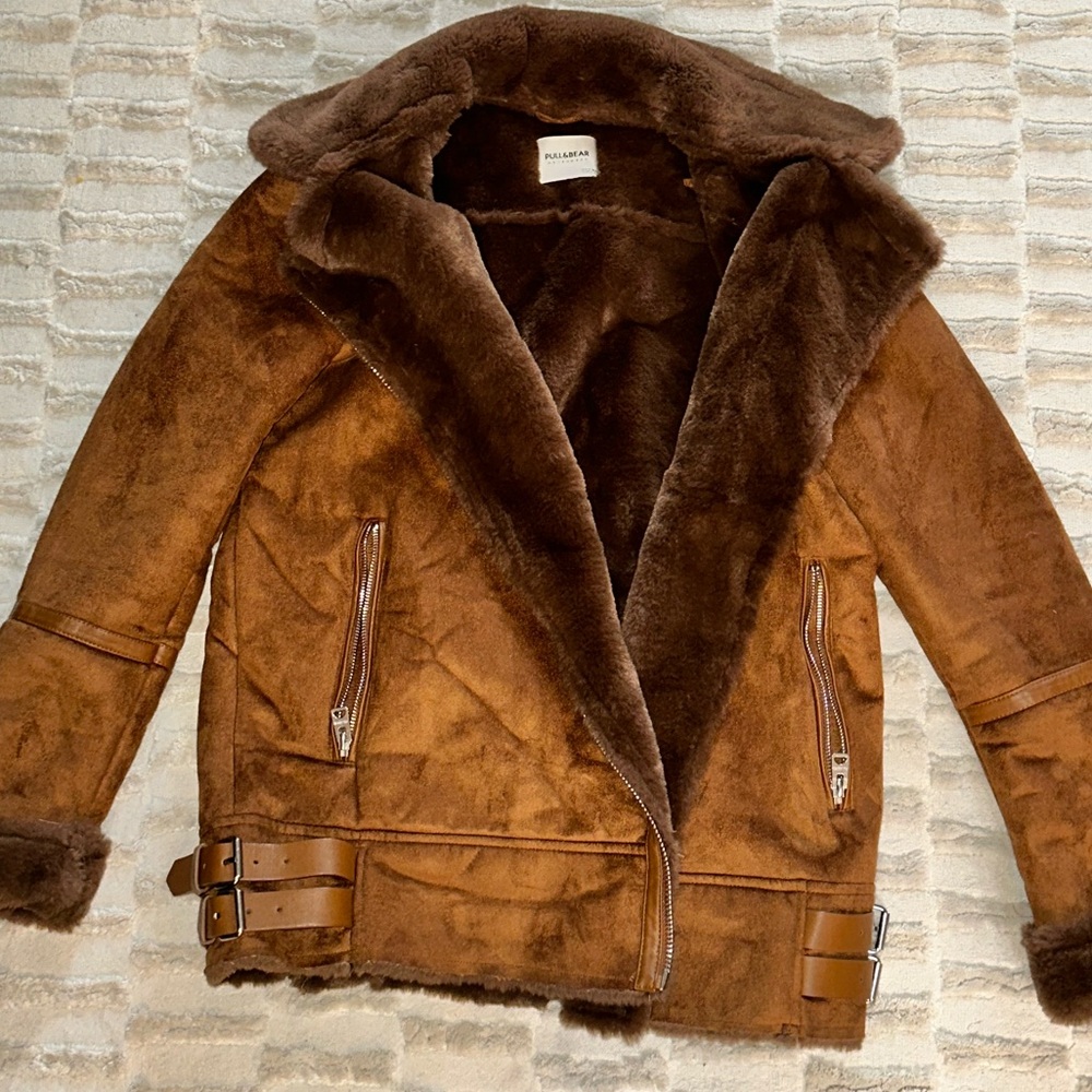 PULL AND BEAR AVIATOR JACKET